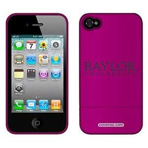  Baylor banner on Verizon iPhone 4 Case by Coveroo  