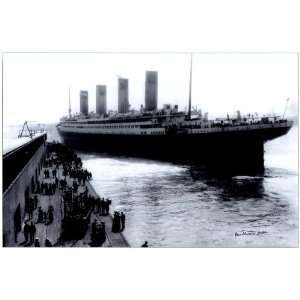 Millvina Dean Youngest Titanic Survivor Authentic Autographed 12x18