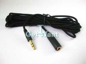   headphone EarPhone Extender Extension Cable For Laptop Ipod  PC