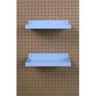 triton steel shelves for pegboards blue 3 h x 12