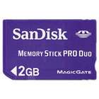 SanDisk Memory Stick Pro Duo, Multi Use, 2GB, 1 stick