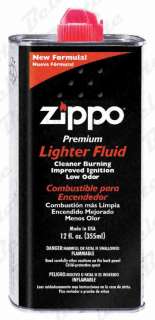 Zippo 12 oz 355ml Lighter Fluid Premium ACCESSORIES NEW  