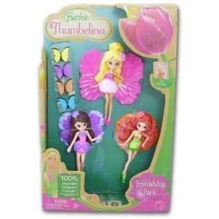 Barbie Thumbelina Dolls Friendship Pack   Set of 3 