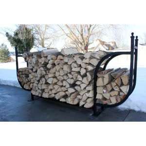  Courtyard Firewood Rack With Standard Cover