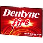 DDI Dentyne Fire Spicy Cinnamon Sugarless Gum(Pack of 24)