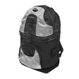 ZE BP2 S Deluxe Sling Digital SLR Camera Backpack Case (Black/Silver 