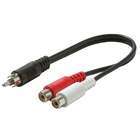 SF Cable RCA 1 Male to 2 Female Splitter Cable