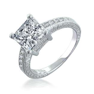   CZ Engagement Ring  Bling Jewelry Jewelry Sterling Silver Rings