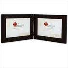   Frames 36064D Lawrence Frames Walnut Wood 6x4 Hinged Double Picture
