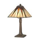 Dale Tiffany Cooper Accent Table Lamp in Antique Bronze