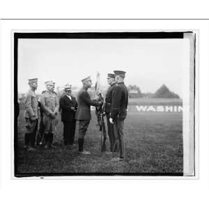  Historic Print (L) Cadet drill, 1920