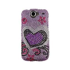   Phone Cover Case Purple Love For Nexus One Cell Phones & Accessories