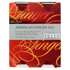 Tesco Finest American Ginger Ale Cans   Groceries   Tesco Groceries