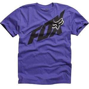  Fox Racing Superfast T Shirt   Medium/Purple Automotive