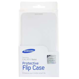 White OEM Samsung Galaxy Note AT&T i717 N7000 Flip Cover Case EFC 
