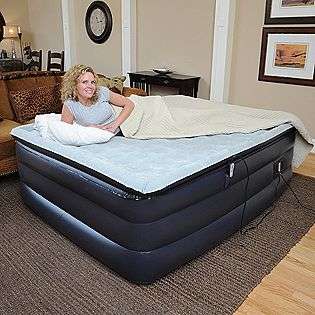 Easy Riser High Rise Pillowtop Air Bed Full Size Midnight Blue Lower 