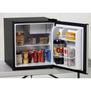 AVANTI Rm1722ps Black Refrigerator 1.7 Cf Platinum Door Chill at  