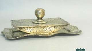 Fine Sterling Silver Blotter And Tray By Gorham U.S.A Ca 1880  
