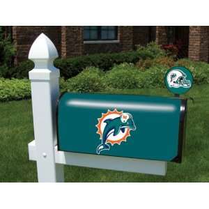  Miami Dolphins   Mailbox Cover and Flag Kit Sports 