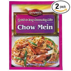 Dynasty Chow Mein Seasoning Mix, 1 Ounce (Pack of 2)  