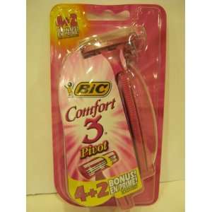 Bic Comfort 3 Disposable Razor for Women Comfort 3 Pivot   Bonus Pack 