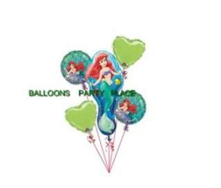 DISNEY PRINCESS LITTLE MERMAID ARIEL birthday party balloons 2 