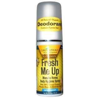  Up Deodorant Manuka Honey Body Hygiene Spray   Spearmint, 1.69 Ounce