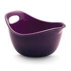Rachael Ray Stoneware Serving and Mixing Bowl, 3 Quart, Purple