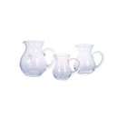 Amici Bistro Pitchers, Set of 3, 10 ounce, 12 ounce and 28 ounces