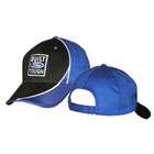 Brickels Built Ford Tough Logo Blue Black Mens Velcro Hat