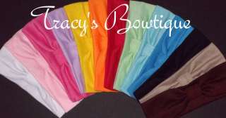   Soft Stretch Interchangeable Headbands for Hair Bows or Flowers  