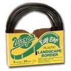 Warp Brothers Lawn Edging Border Black 5In X20Ft
