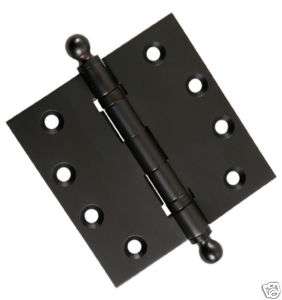 Solid Brass BB Oil Rubbed Bronze Hinges+Ball tips  