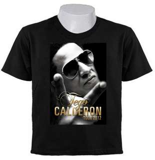 TEGO CALDERON Reggaeton Hip Hop Salsa TOUR 2012 T SHIRTS Puerto Rico 