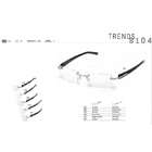   8104 Eyeglasses   007 Carbon Temples / Brushed Frame, Eyeglasses