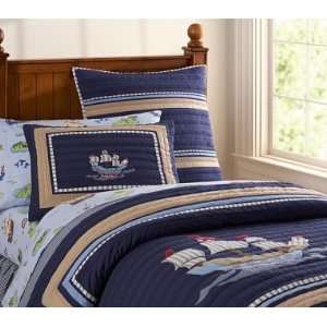  Pottery Barn Kids Pirate Quilted Bedding Baby