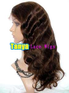 16 100% Indian Remi Human Hair Lace wigs   Front / FULL Lace Wig Body 