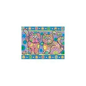  Colorful Cats (12x9) Pencilworks Toys & Games
