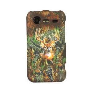  Rubberized Snap On Cover for HTC Incredible 2   Deer Camo 