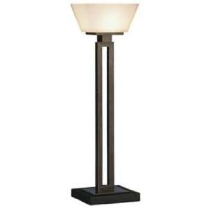  Robert Abbey Uplight Table Torchiere in Deep Patina Bronze 