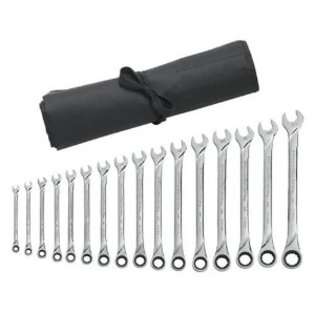   Ratcheting Combination Wrench Set, Metric   Wrench Roll 