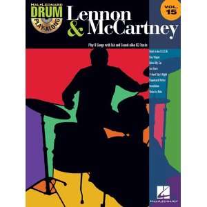  Lennon & McCartney   Drum Play Along Volume 15   Book and 