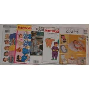  Baby/toddler Assorted Sewing Patterns 