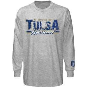  NCAA Tulsa Golden Hurricane Crackle Long Sleeve T Shirt 