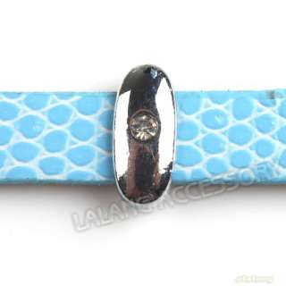 150 Rhinestone Smooth I Beads Fit Belt Bracelets 190188  