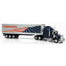 Fast Lane 143 Scale Might Haulers   Kenworth Tractor Trailer   Blue 