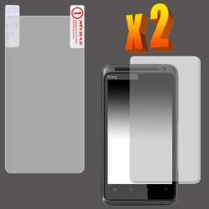 2X High Quality Clear LCD Screen Protector for HTC EVO Design 4G 
