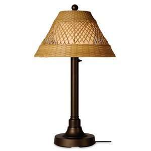  Patio Living Concepts Java Outdoor Table Lamp, Bronze 