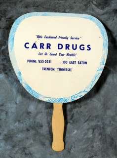 Carr Drugs Trenton, Tennessee Church Fan  