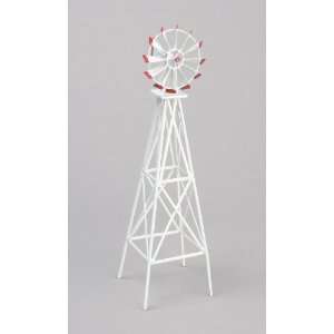  Doll House Miniature White Windmill Toys & Games